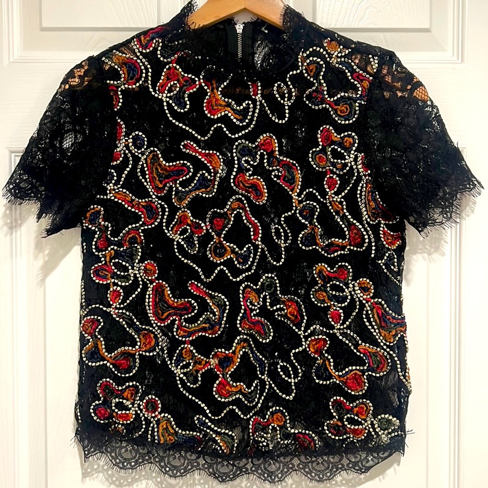 Zara Trafaluc Lacy Top